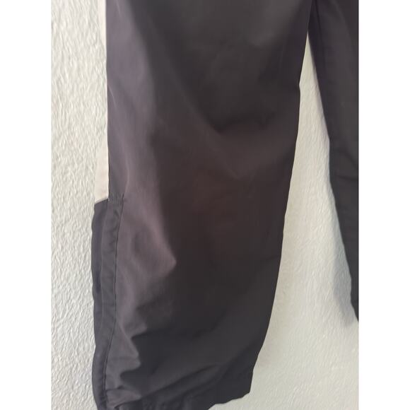 BROOKS Size XS Womens BLK Stretch Waist Pull On Leg Zip Windproof Track Pants - Picture 8 of 15